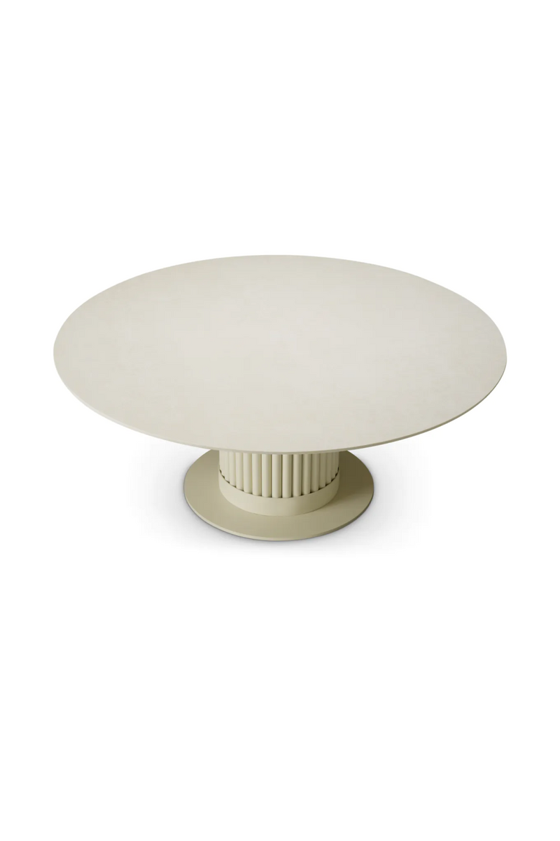 Table basse ronde en ceramique | Eichholtz Volterra | OROA.fr