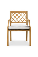 Chaise De Salle A Manger D’extérieur En Teck Naturel | Eichholtz Paladium | OROA.fr