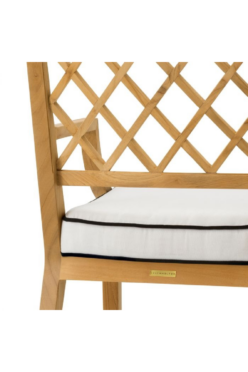 Chaise De Salle A Manger D’extérieur En Teck Naturel | Eichholtz Paladium | OROA.fr