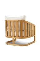 Fauteuil De Salon D’extérieur En Teck A Cantilever | Eichholtz Aruba | OROA.fr