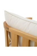 Fauteuil De Salon D’extérieur En Teck A Cantilever | Eichholtz Aruba | OROA.fr