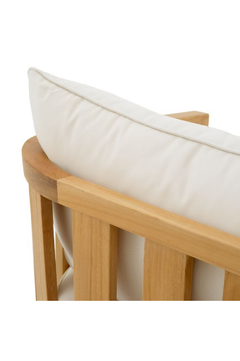 Fauteuil De Salon D’extérieur En Teck A Cantilever | Eichholtz Aruba | OROA.fr