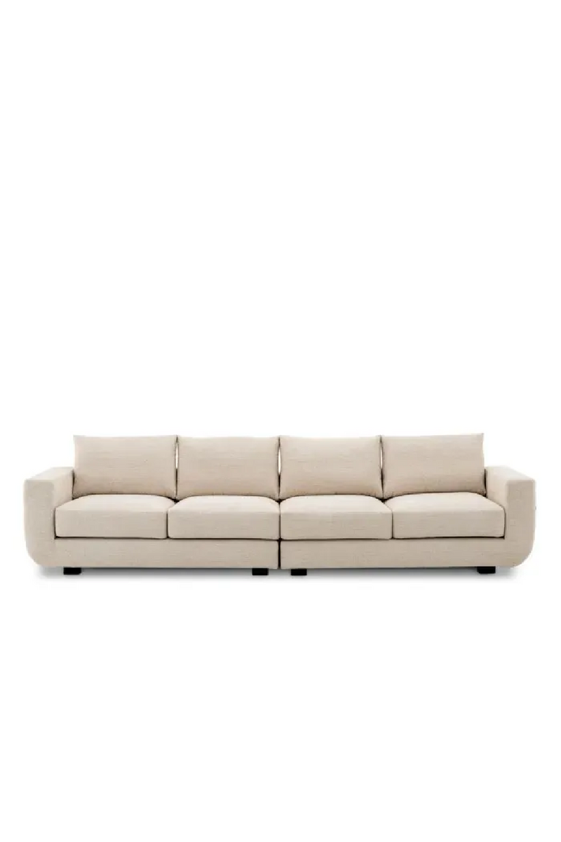 Canapé en Tissu Beige | Eichholtz Brighton | OROA