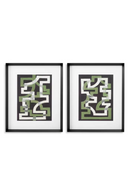 Tirages Artistiques à Motif Treillis (2) | Eichholtz Window Trellis par Michael Willett | OROA