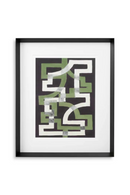 Tirages Artistiques à Motif Treillis (2) | Eichholtz Window Trellis par Michael Willett | OROA