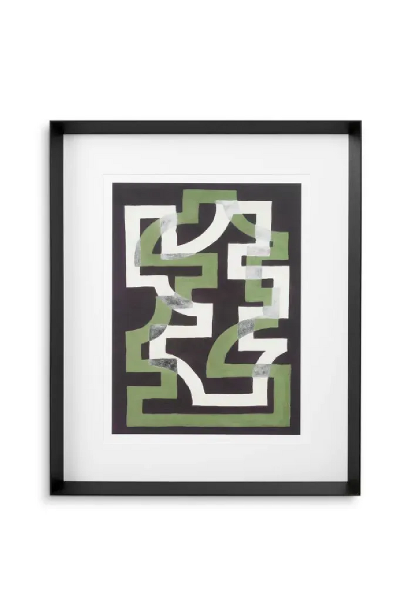 Tirages Artistiques à Motif Treillis (2) | Eichholtz Window Trellis par Michael Willett | OROA