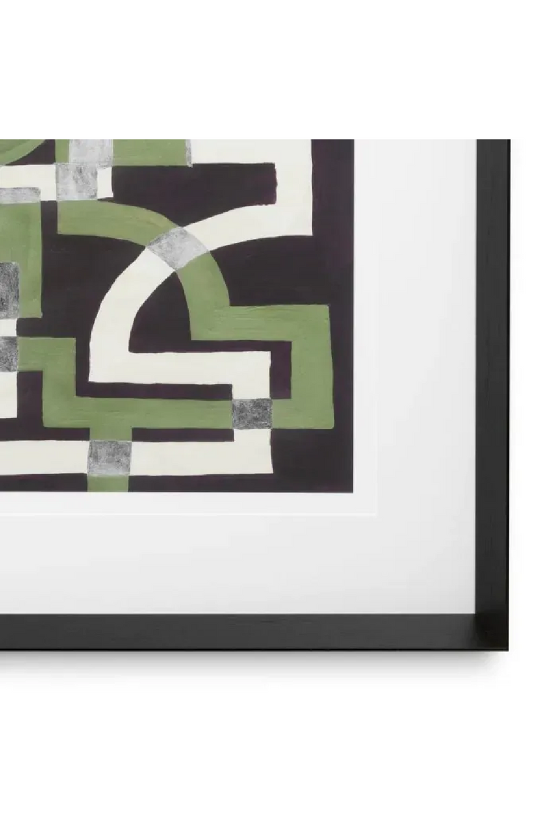 Tirages Artistiques à Motif Treillis (2) | Eichholtz Window Trellis par Michael Willett | OROA