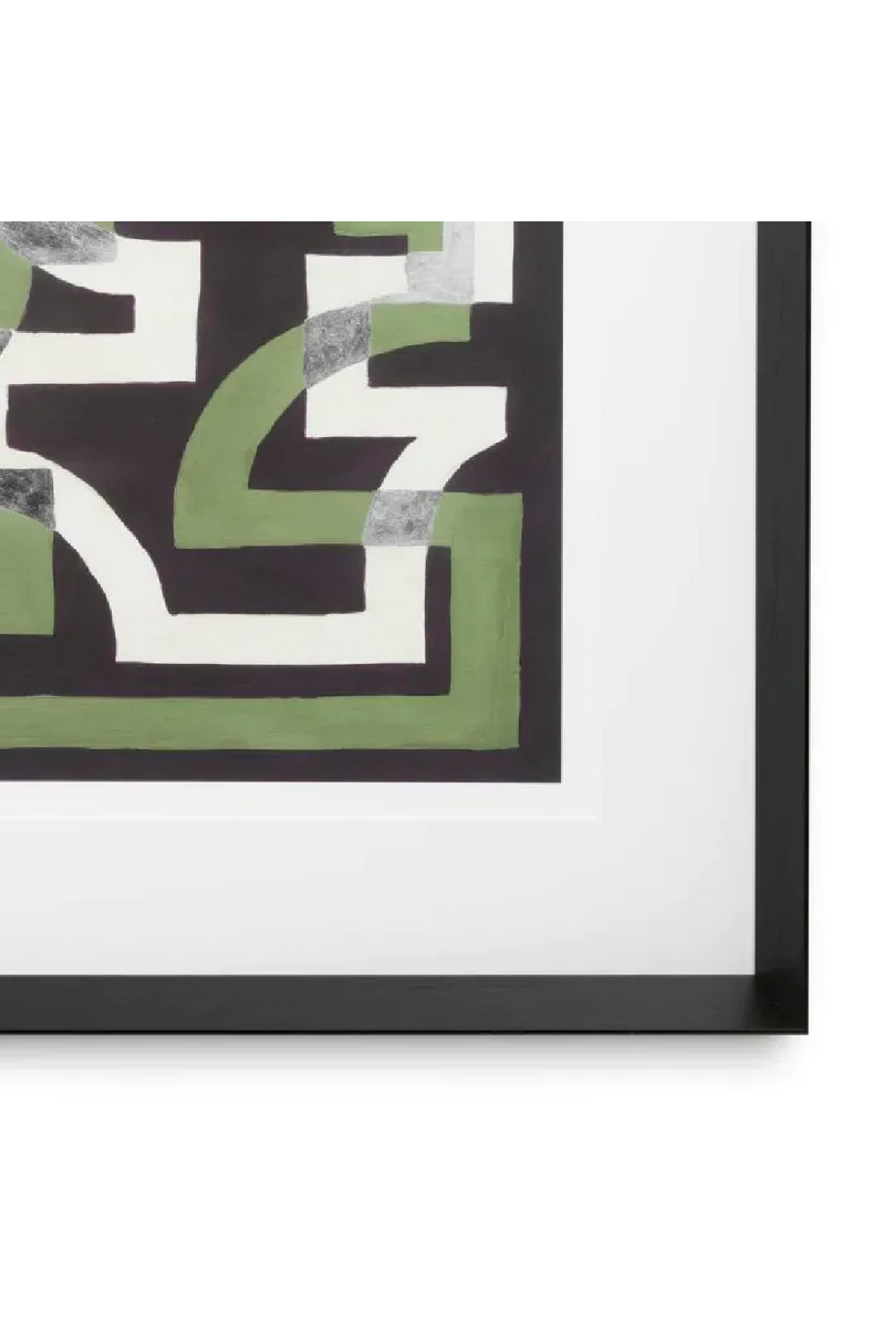 Tirages Artistiques à Motif Treillis (2) | Eichholtz Window Trellis par Michael Willett | OROA