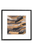 Tirages Abstraits or et Argent (2) | Eichholtz Metallic Undulation par June Erica Vess | OROA