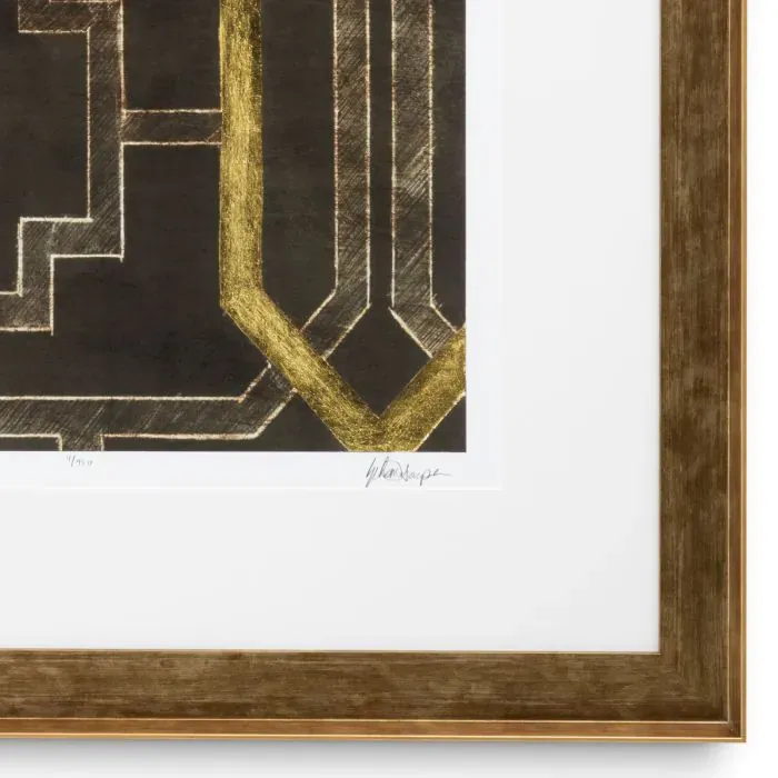 Ensemble de Tirages au Motif Treillis (2) | Eichholtz Trellis Pattern par Ethan Harper II | OROA