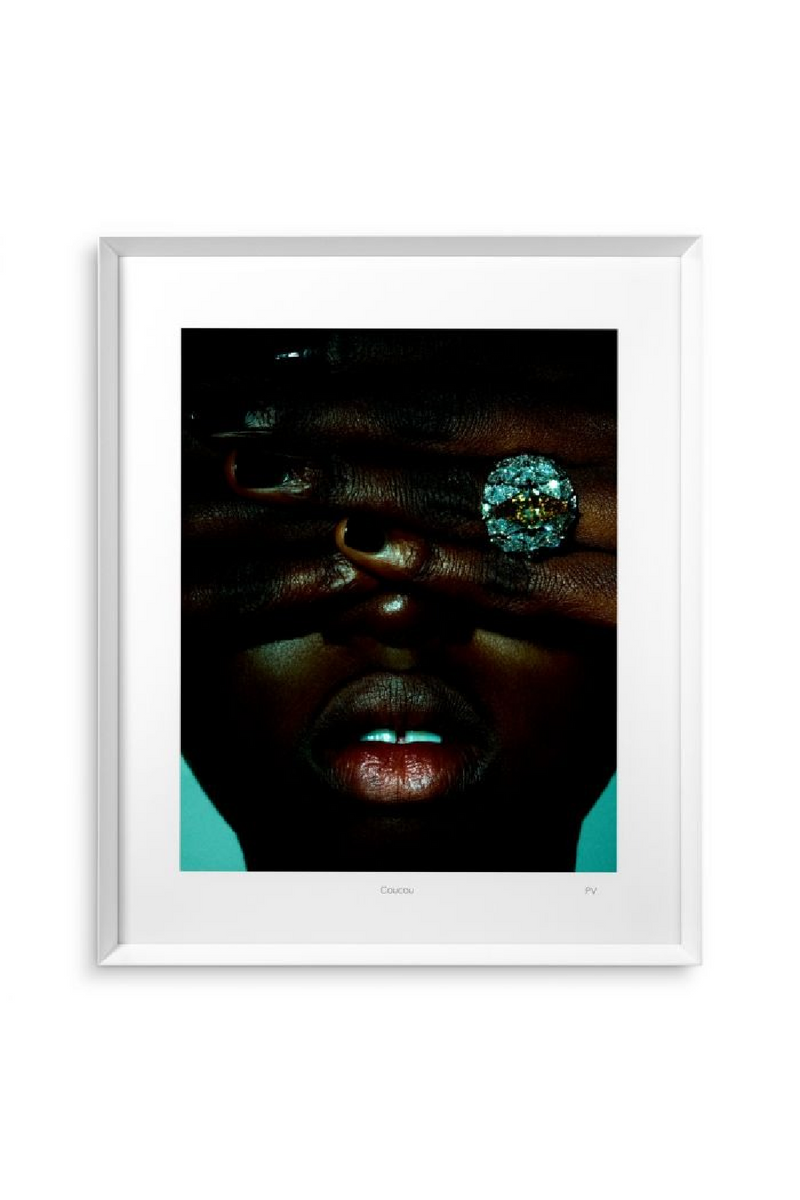 Impression Photographique de Femme avec Anneaux | Eichholtz Philippe Vogelenzang - Coucou | OROA.fr