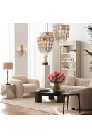 Fauteuil Lounge en Bouclé Crème | Eichholtz Vesper | OROA.fr