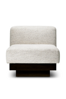 Fauteuil Lounge Sans Accoudoirs Blanc | Eichholtz Bastion | OROA.fr