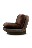 Fauteuil Pivotant Brun | Eichholtz Galiano | OROA.fr