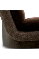 Fauteuil Pivotant Brun | Eichholtz Galiano | OROA.fr