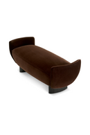 Banc en Velours Brun | Eichholtz Stirling | OROA.fr