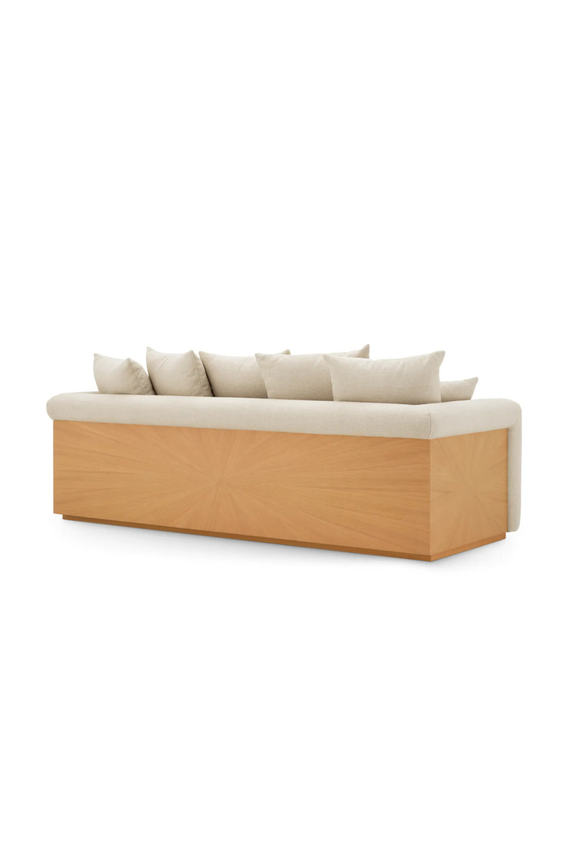 Canapé en Tissu Ecru | Eichholtz Amadeo | OROA.fr