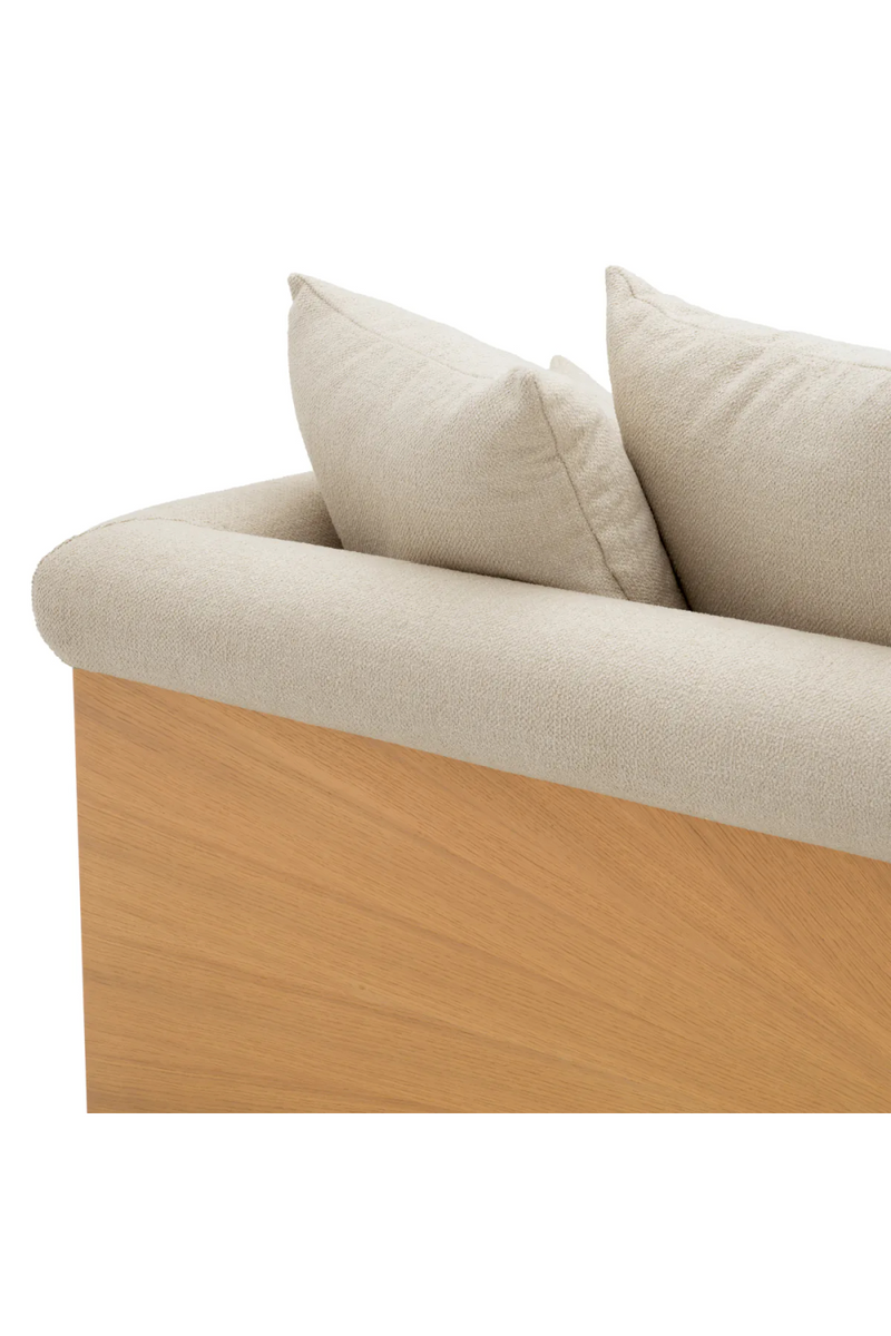 Canapé en Tissu Ecru | Eichholtz Amadeo | OROA.fr