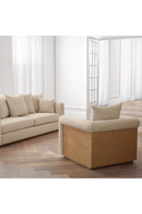 Fauteuil Lounge en Tissu Ecru | Eichholtz Amadeo | OROA.fr