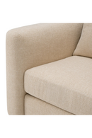 Fauteuil Lounge en Tissu Ecru | Eichholtz Amadeo | OROA.fr