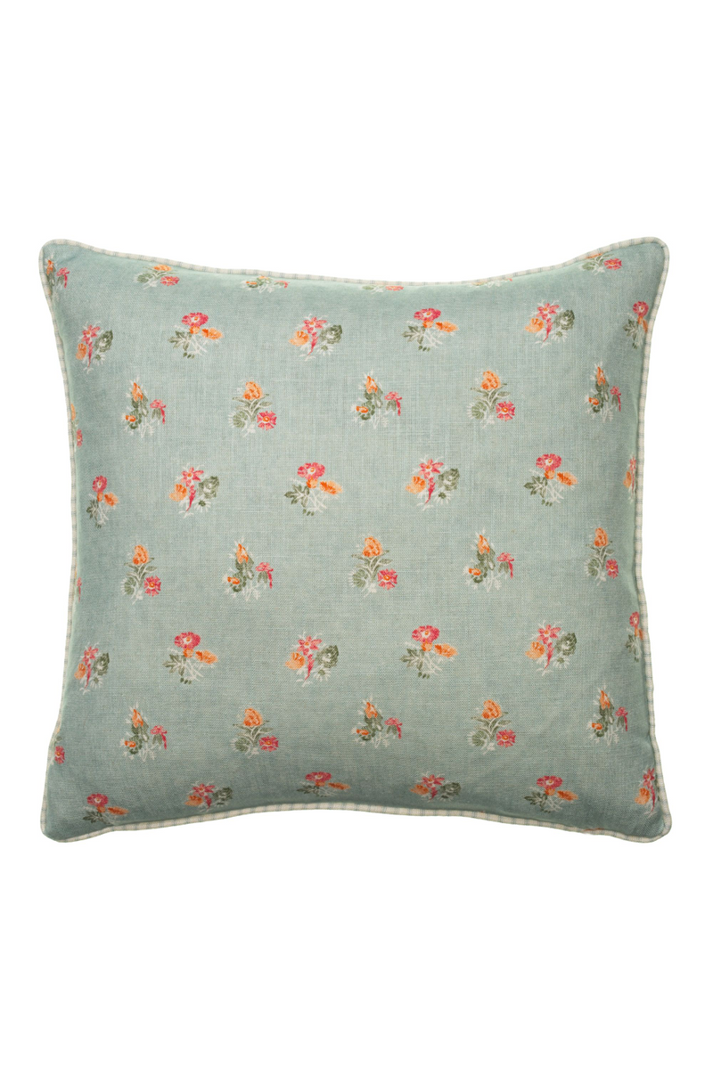 Coussin décoratif bleu-vert | Andrew Martin Spinney | Meubleluxe.fr