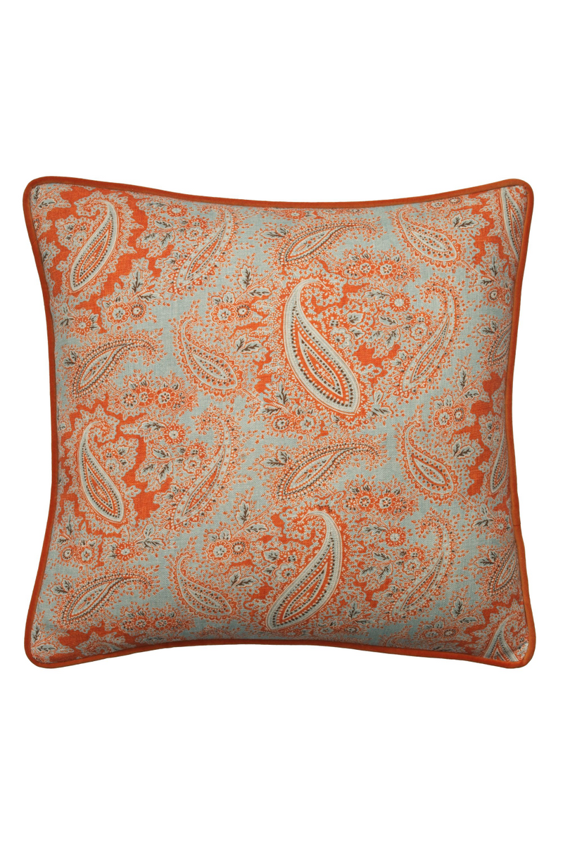 Coussin décoratif orange | Andrew Martin Gazebo  | Meubleluxe.fr