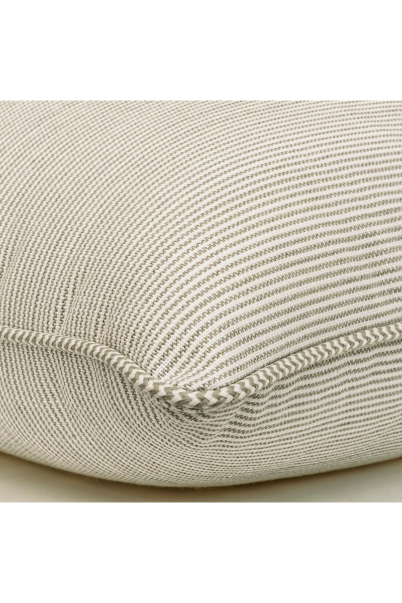 Coussin d'extérieur passepoilé crème | Andrew Martin Espadrille | OROA.fr