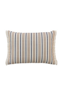 Coussin d'extérieur rayé Marron et Bleu Deckchair | Andrew Martin Coast | OROA.fr