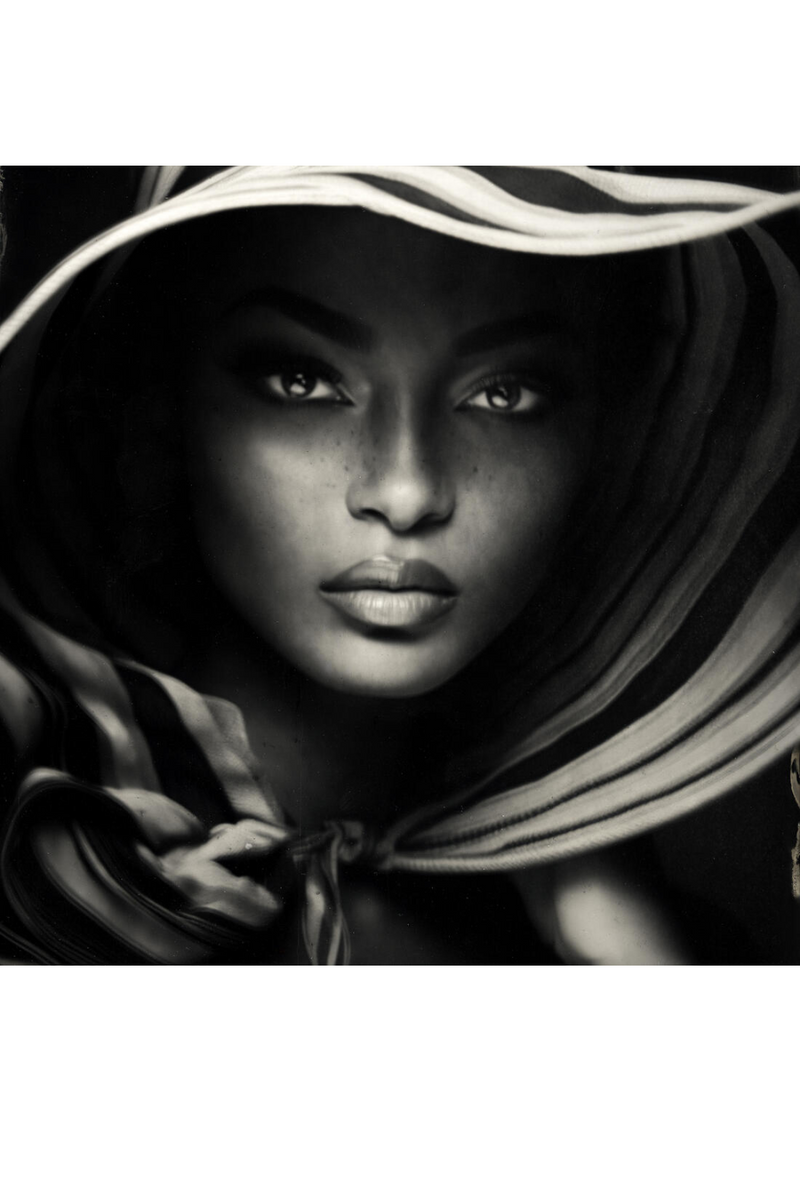 Œuvre D' Art en Plexiglas Portrait de Femme | Andrew Martin Stripes of Faith | OROA.fr