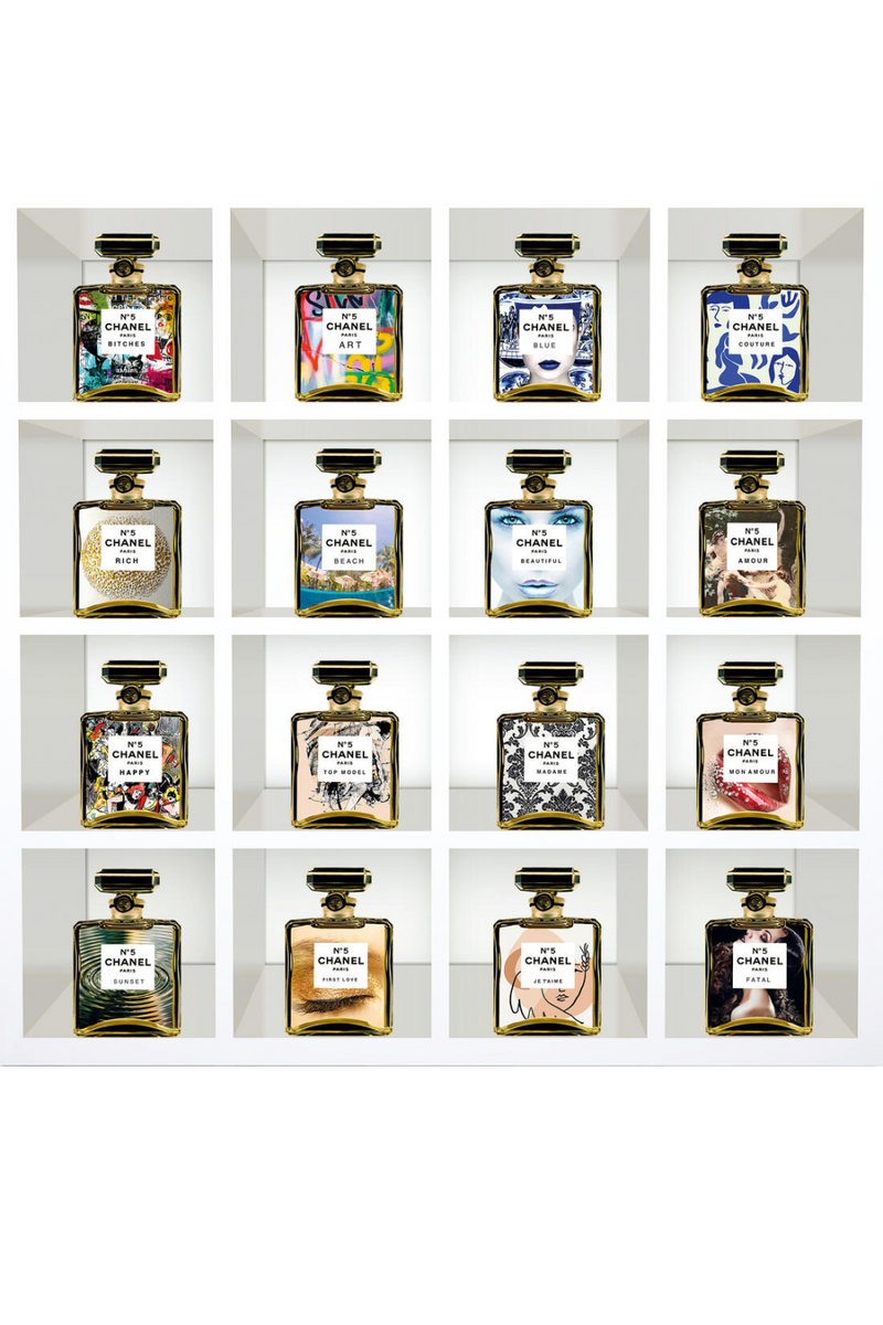Œuvre D’ Art en Plexiglas Parfum de Luxe | Andrew Martin Scent Of Life | OROA.fr