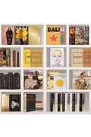 Œuvre D’ Art en Plexiglas Livres de Mode de Luxe | Andrew Martin Pleasures of Life | OROA.fr