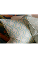 Coussin A Motif De Feuilles | Andrew Martin Fig | OROA.fr