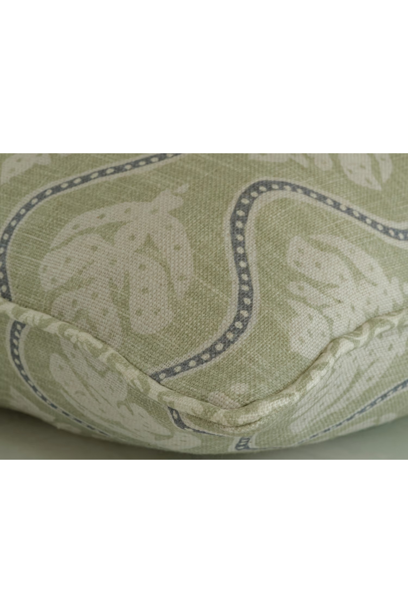 Coussin à Motif de Feuilles | Andrew Martin Fig | OROA.fr