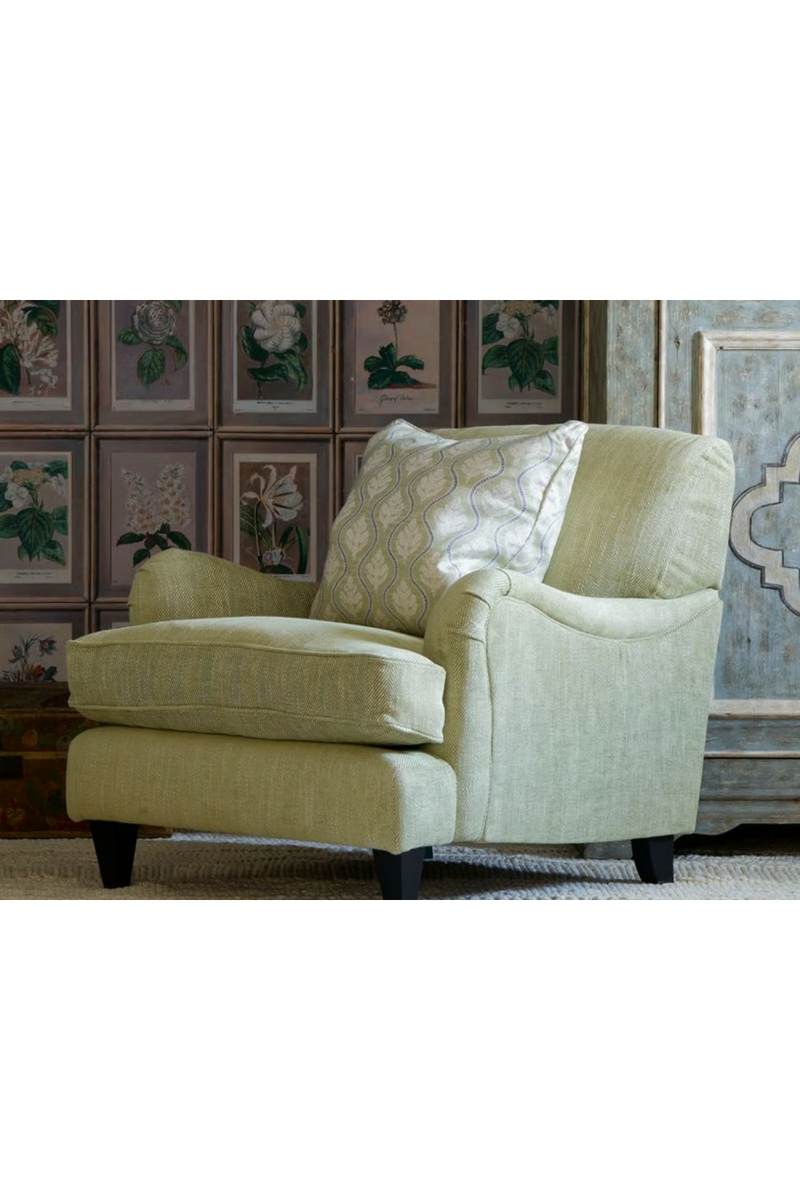 Coussin à Motif de Feuilles | Andrew Martin Fig | OROA.fr