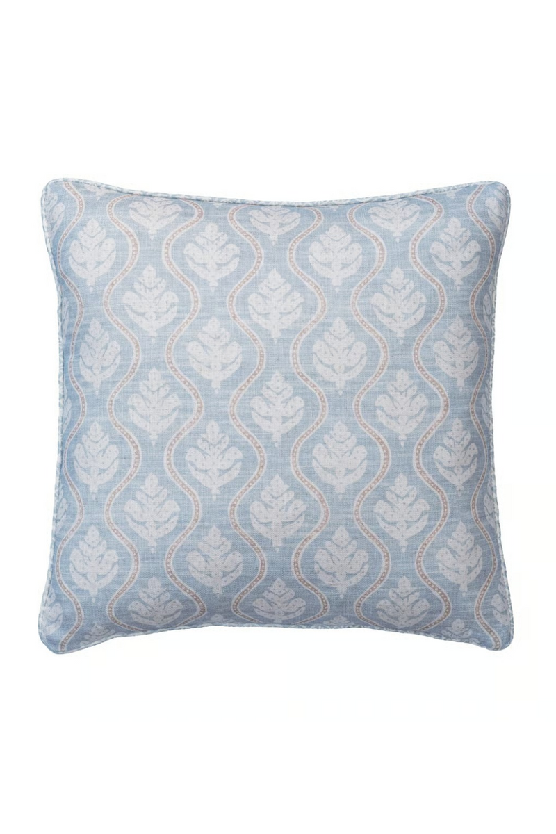 Coussin à Motif de Feuilles | Andrew Martin Fig | OROA.fr