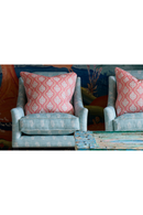 Coussin à Motif de Feuilles | Andrew Martin Fig | OROA.fr