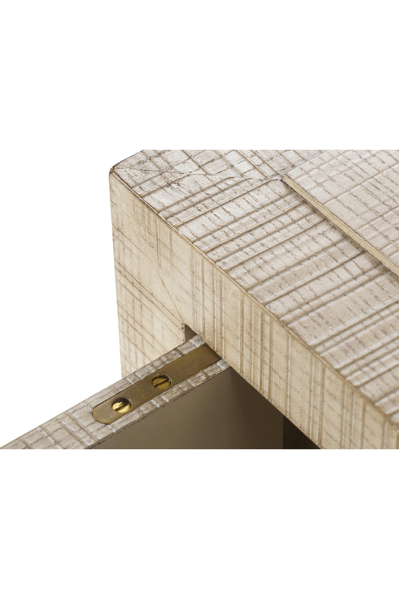 Buffet à 4 Portes en Frêne Naturel | Andrew Martin Raffles | OROA.fr