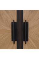 Buffet Moderne en Chêne à 4 Portes | Andrew Martin Renzo | OROA.fr