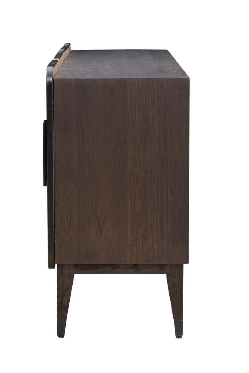 Buffet Moderne en Chêne à 4 Portes | Andrew Martin Renzo | OROA.fr