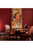 Chaise de salle à manger multicolore en laine | Andrew Martin Bacall | Meubleluxe.fr