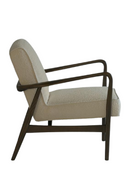 Fauteuil bouclé crème | Andrew Martin Dario | Meubleluxe.fr