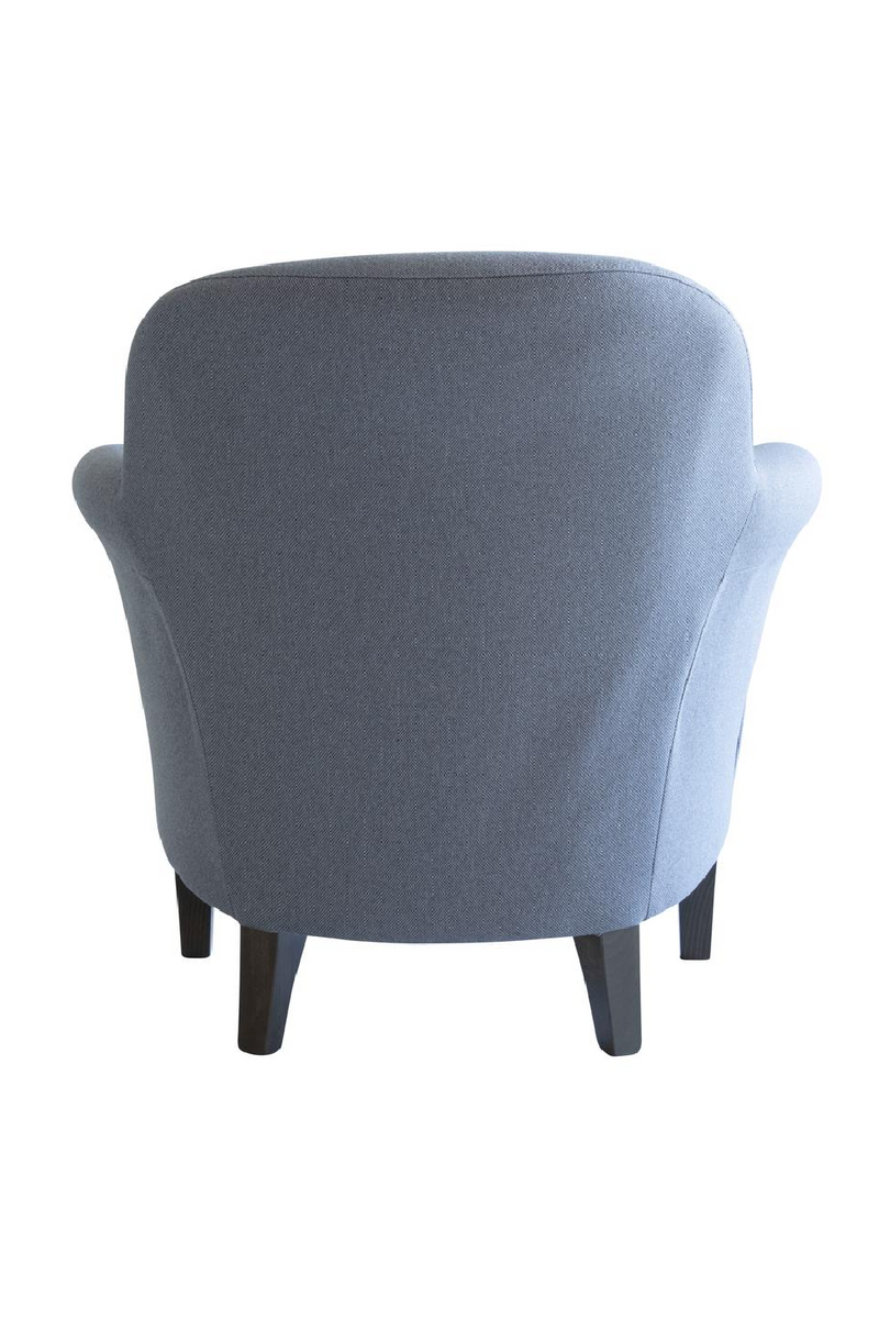 Fauteuil Lounge En Lin Bleu | Andrew Martin Victoria | OROA.fr