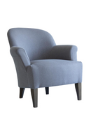 Fauteuil Lounge En Lin Bleu | Andrew Martin Victoria | OROA.fr