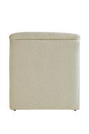 Fauteuil d'appoint bouclé crème | Andrew Martin Diana | Meubleluxe.fr