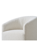 Chaise De Salle A Manger En Jacquard Boucle Blanc | Andrew Martin Alto | OROA.fr