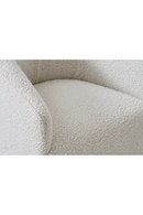 Chaise De Salle A Manger En Jacquard Boucle Blanc | Andrew Martin Alto | OROA.fr