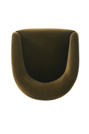 Chaise De Salle A Manger En Velours Olive | Andrew Martin Alto | OROA.fr