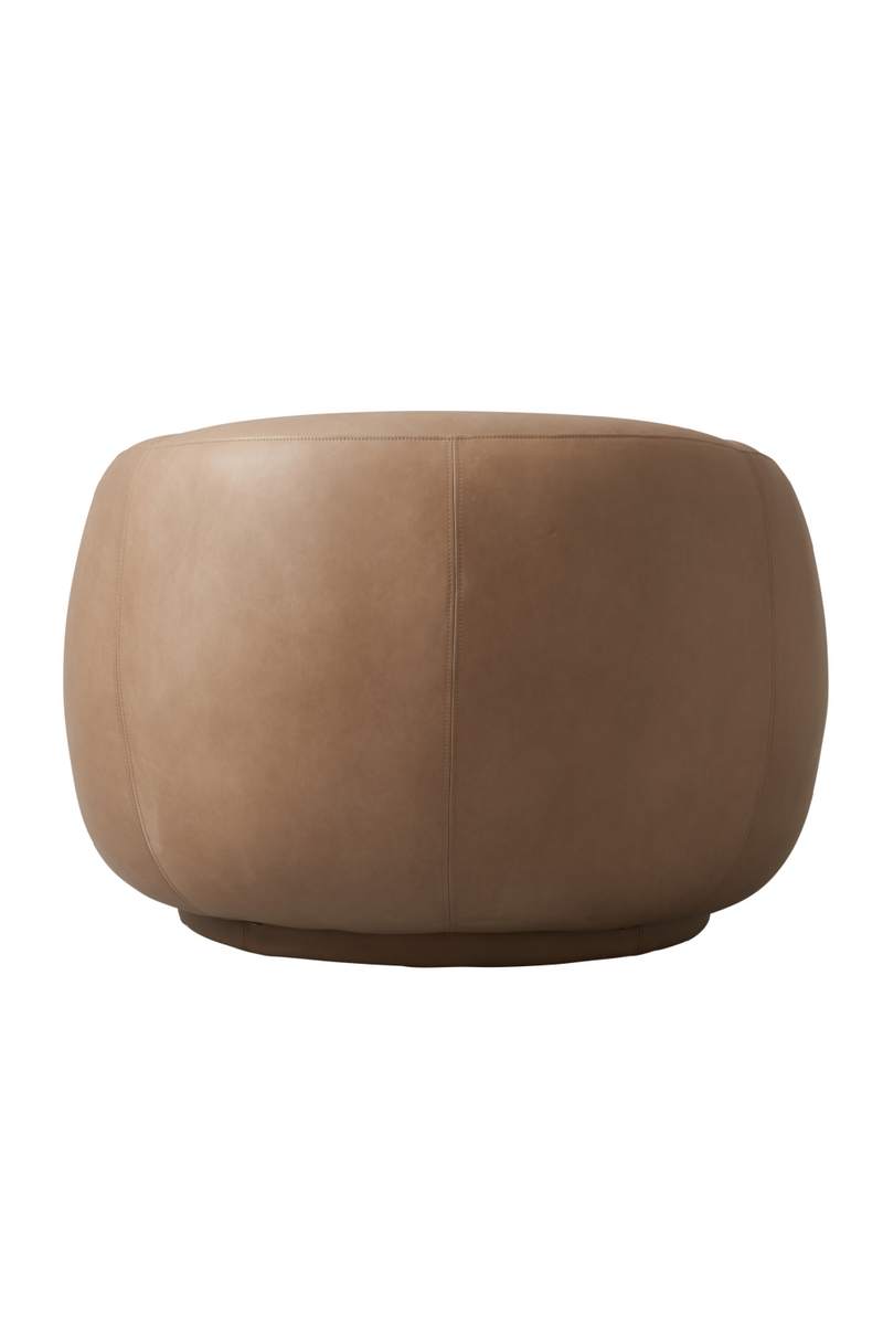Fauteuil Pivotant En Cuir | Andrew Martin Haynes | OROA.fr