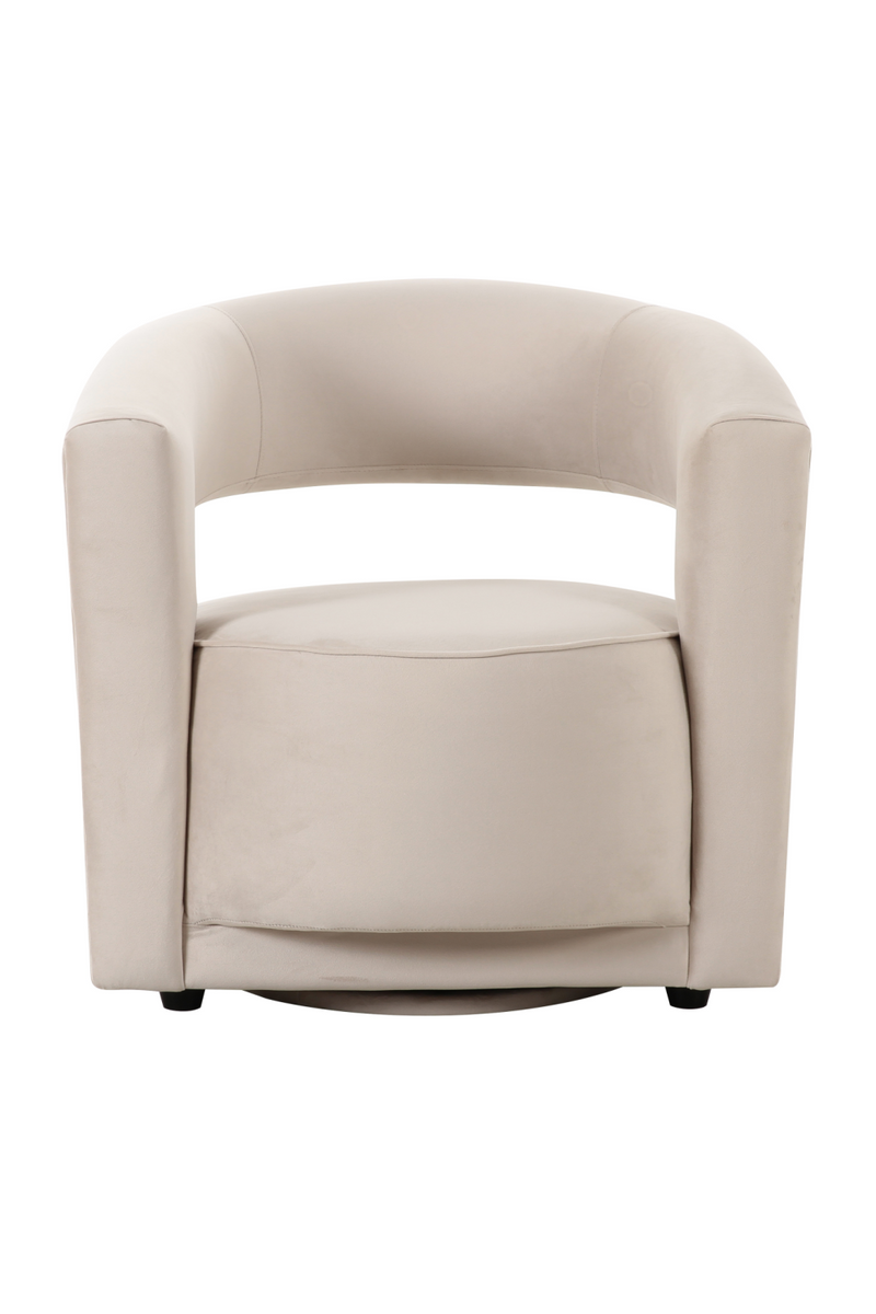 Chaise Pivotante En Velours | Andrew Martin Madison | OROA.fr