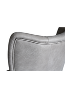 Fauteuil En Cuir Italien Gris | Andrew Martin Felix | OROA.fr